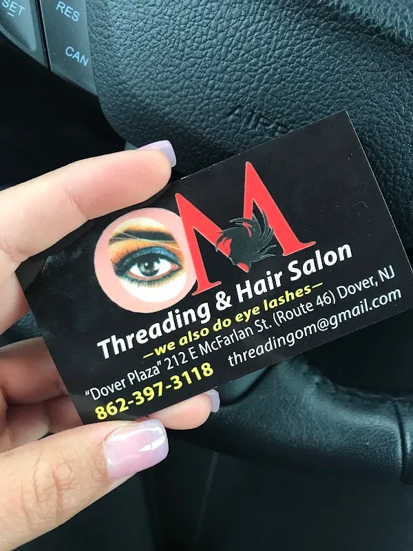 Om Threading & Hair Salon — Beauty salon in Dover
